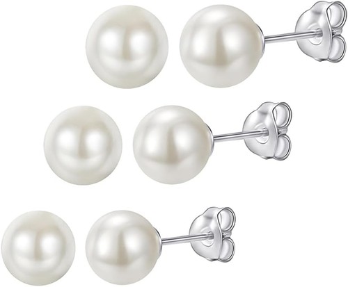 Perlenohrringe silber 925 - perlenohrringe,