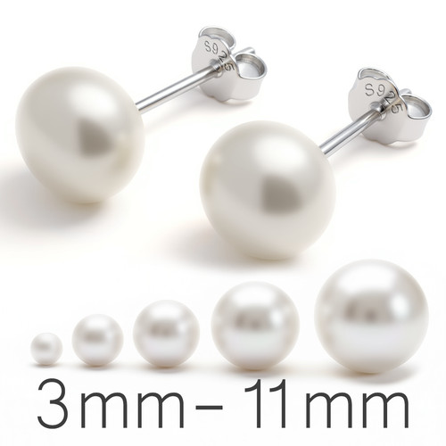 Ohrringe aus 925 - , perlen