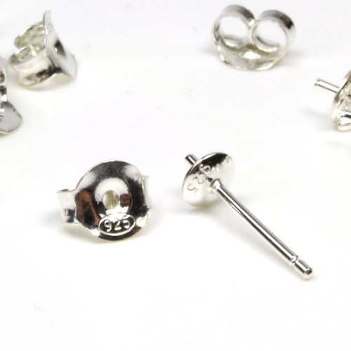 Ohrstecker rohlinge 100 925 - ohrstecker,