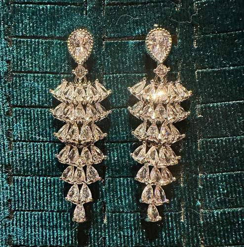 Silberfarbene strass - silberfarbene,