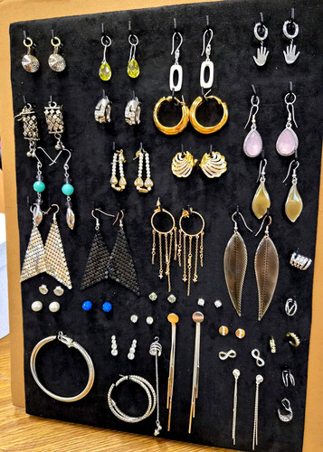 Modeschmuck ohrring konvolut - ohrring,