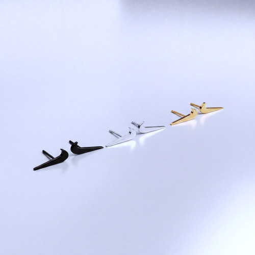 Nike swoosh ohrstecker - nike,