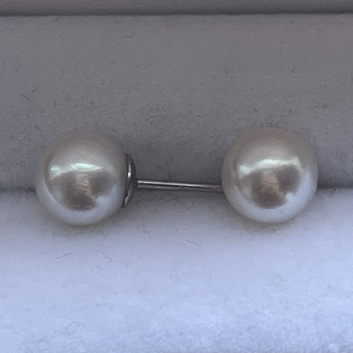 Akoya perlen ohrstecker - perlen,
