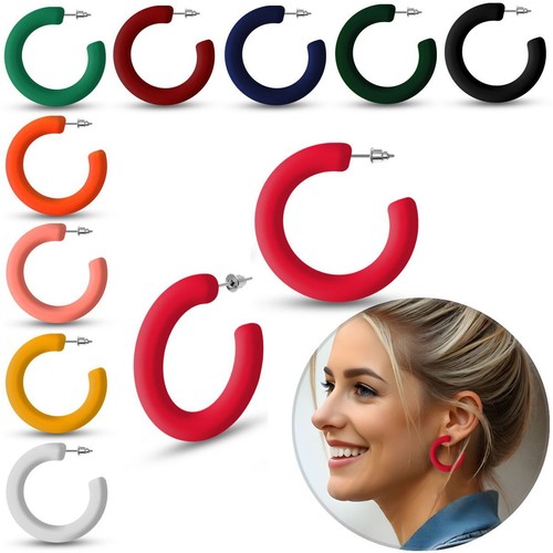 Leichte creolen ohrstecker - leichte,