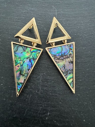 Abalone ohrringe ohrstecker - ,