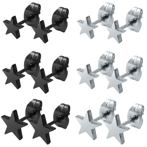 Paar stern ohrstecker - 1,