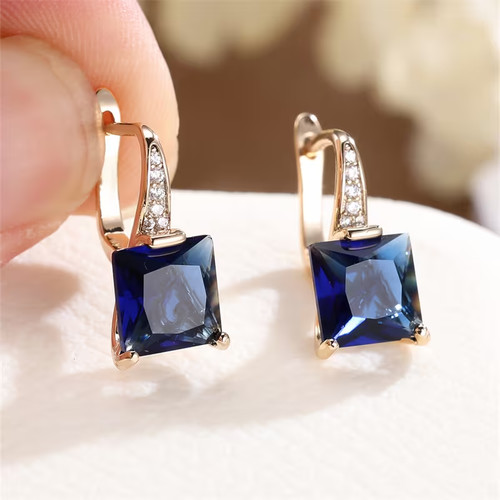 Elegante ohrringe 18 karat - ohrringe,